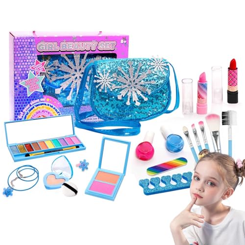 Make-up-Set für Kleinkinder – Kinderschmink-Sets für Mädchen | Waschbares Spielzeug für Mädchen, echtes Make-up, Spiel | Machen Sie sich wie Make-up für Kleinkinder | Lassen Sie sich Make-up-Set für Kleinkinder – Kinderschmink-Sets für Mädchen | Waschbares Spielzeug für Mädchen, echtes Make-up, Spiel | Machen Sie sich wie Make-up für Kleinkinder | Lassen Sie sich von Générique