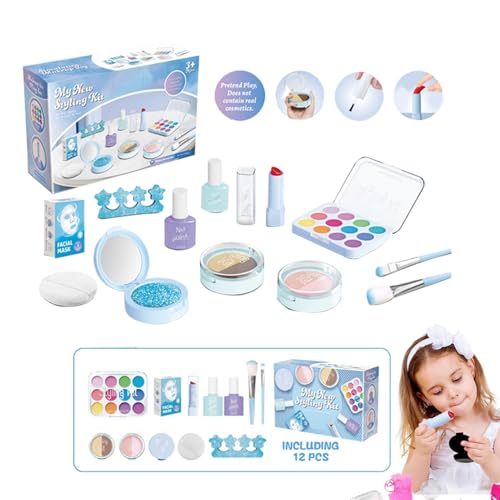 Make-up-Set für Mädchen, Make-up-Set für | Gefälschte Make-up-Spielzeuge, Spielzeug-Make-up-Set, Kosmetik-Set, fantasievolles Schönheits-Make-up-Set, Spielzeug von Générique