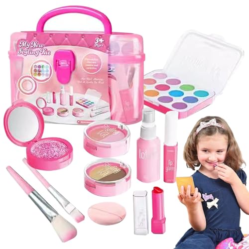 Make-up-Set für Mädchen, Make-up-Set für Mädchen, Make-up-Set für kleine Mädchen | Weihnachts-Eitelkeits-Zubehör, Prinzessinnen-Geburtstagsspiel-Spielzeug für Mädchen, Make-up-Set für Mädchen, Make-up-Set für Mädchen, Make-up-Set für kleine Mädchen | Weihnachts-Eitelkeits-Zubehör, Prinzessinnen-Geburtstagsspiel-Spielzeug für Mädchen, von Générique