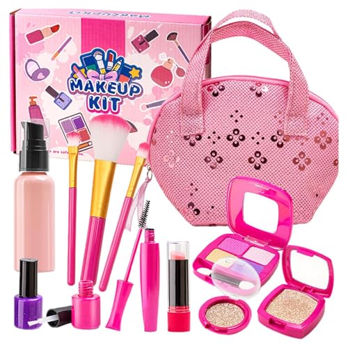 Make-up-Set für Mädchen, Make-up-Set für kleine Mädchen, falsches Make-up-Set für Kleinkinder, Kosmetik-Set für Kleinkinder mit FA von Générique