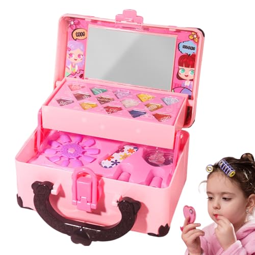 Making Toy - Safe Cosmetics Set mit Case, Rollenspiel mit Glitzerfarben | Machen Sie ein Set für praktische Zutaten: Mädchen zu Hause, Party, Dressing, Schlafzimmer Making Toy - Safe Cosmetics Set mit Case, Rollenspiel mit Glitzerfarben | Machen Sie ein Set für praktische Zutaten: Mädchen zu Hause, Party, Dressing, Schlafzimmer von Générique