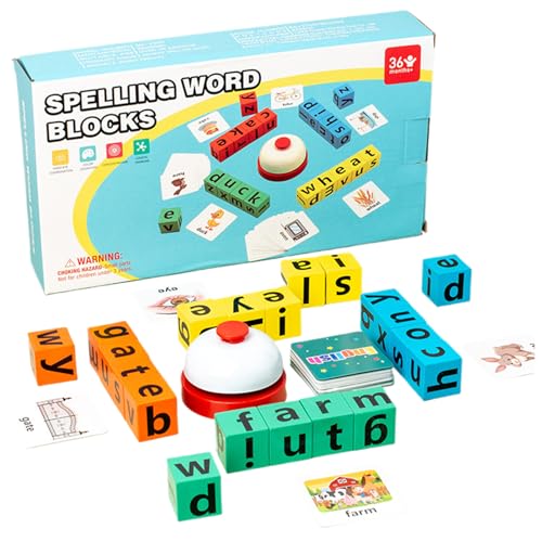 Matching Letter, Multiplayer Game, Memory Booster Interactive Play Vocabulary Builder Kids Alphabet Spelling Playset Children Learning Toy for Kindergarten, Preschool Matching Letter, Multiplayer Game, Memory Booster Interactive Play Vocabulary Builder Kids Alphabet Spelling Playset Children Learning Toy for Kindergarten, Preschool von Générique