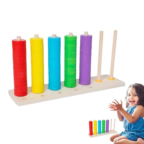 Mathematische Werkzeuge für die Kinder, Abakus aus Holz – Computerunterstützung aus Holz – Lernhilfen zur Berechnung des Spielzeugs für die Kinder, Lernunterstützung Mathematik, Arithmetik, Perle jou Mathematische Werkzeuge für die Kinder, Abakus aus Holz – Computerunterstützung aus Holz – Lernhilfen zur Berechnung des Spielzeugs für die Kinder, Lernunterstützung Mathematik, Arithmetik, Perle jou von Générique