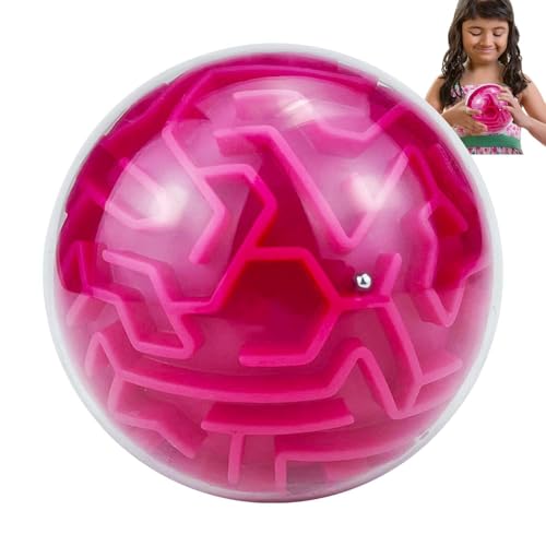 Maze Ball - 3D Puzzlespiel Stimulierendes Denkspiel | Perfektes Labyrinth Puzzles | Lustiges Denkspiel | Lernspielzeug, kritisches Denken, Entwicklung der Feinmotorik, Ball Maze Ball - 3D Puzzlespiel Stimulierendes Denkspiel | Perfektes Labyrinth Puzzles | Lustiges Denkspiel | Lernspielzeug, kritisches Denken, Entwicklung der Feinmotorik, Ball von Générique