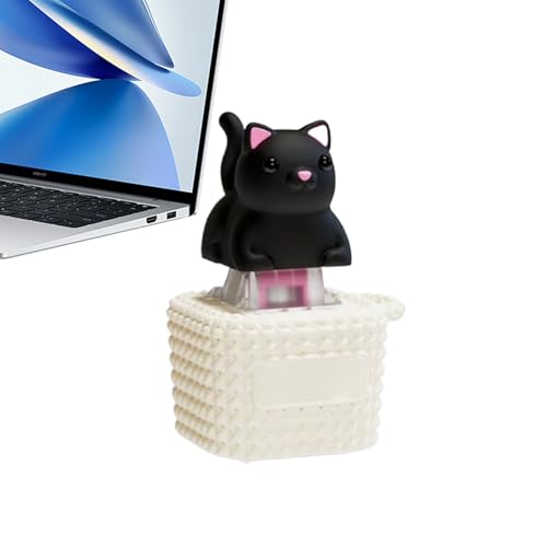Meowing Cat Toy, wiederaufladbares Fidget Toy, tragbar, Noise Maker, entzückender Sound Toy, Stressabbau, kompakt, Zuhause, Schule, Studio, Travel Fun 1,18 x 1,18 x 1,97 Zoll Meowing Cat Toy, wiederaufladbares Fidget Toy, tragbar, Noise Maker, entzückender Sound Toy, Stressabbau, kompakt, Zuhause, Schule, Studio, Travel Fun 1,18 x 1,18 x 1,97 Zoll von Générique