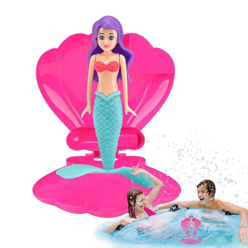 Mermaid Pool Toy, Swimming Mermaid, Circulating Princess Float, Shell Design, Water Plaything Companion, Summer Accessory for Boys and Girls, Long Lasting von Générique