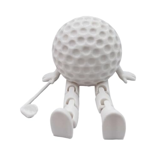 Mini Golf Skulptur - 3D Stellbare Desktop-Figur für kreatives Display, flexibles Gelenkmodell mit dynamischer Pose, interaktive Raumdekoration für Sammler für Teenager, Mini Golf Skulptur - 3D Stellbare Desktop-Figur für kreatives Display, flexibles Gelenkmodell mit dynamischer Pose, interaktive Raumdekoration für Sammler für Teenager, von Générique