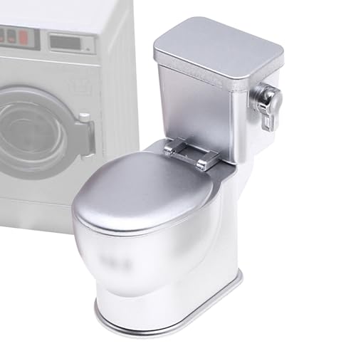 Mini-Toilette für das Haus – WC-Sitz mit Auspuff, Badezimmer-Becher, Spielzeug, Miniatur, Badezimmermöbel, Toiletten-Set für die großen Maßstäbe, Mini-Toilette für das Haus – WC-Sitz mit Auspuff, Badezimmer-Becher, Spielzeug, Miniatur, Badezimmermöbel, Toiletten-Set für die großen Maßstäbe, von Générique