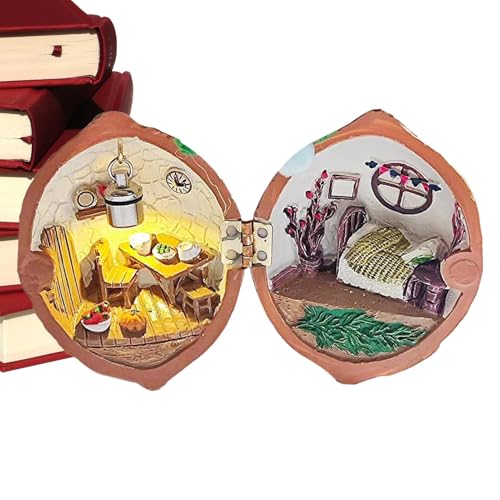 Miniatur-Basteldekor – kleines Sammlerhaus | Miniatur-Feenhaus | Spielzeug aus Muscheln mit außergewöhnlicher Haltbarkeit, einzigartig aus der kleinen Welt Miniatur-Basteldekor – kleines Sammlerhaus | Miniatur-Feenhaus | Spielzeug aus Muscheln mit außergewöhnlicher Haltbarkeit, einzigartig aus der kleinen Welt von Générique