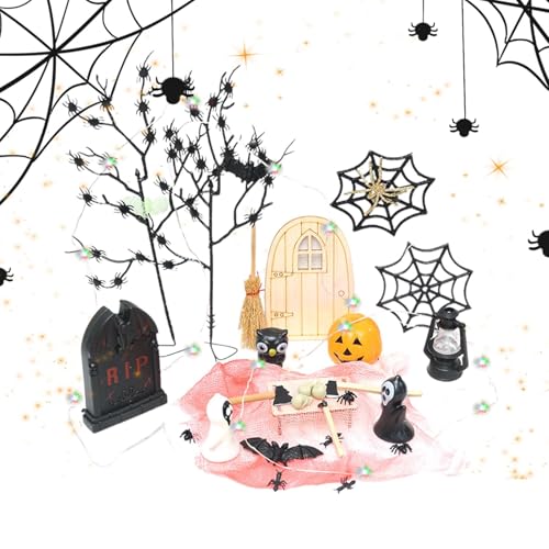 Miniatur-Halloween-Dekoration, Miniatur-Halloween-Dekoration, Halloween-Miniaturen, Halloween-Haus für Zuhause, Wohnzimmer, Halloween-Anzeige Miniatur-Halloween-Dekoration, Miniatur-Halloween-Dekoration, Halloween-Miniaturen, Halloween-Haus für Zuhause, Wohnzimmer, Halloween-Anzeige von Générique