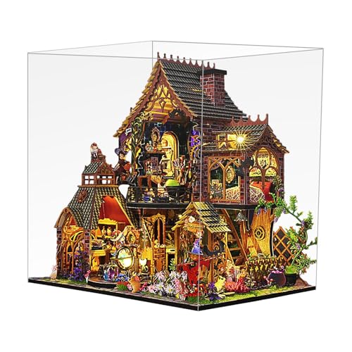 Miniatur-Haus-Set, kleines Haus – Miniatur-Set für kleine Häuser aus Holz mit Möbeln, Bastelsets für Jugendliche, kreative Zimmerdekoration Miniatur-Haus-Set, kleines Haus – Miniatur-Set für kleine Häuser aus Holz mit Möbeln, Bastelsets für Jugendliche, kreative Zimmerdekoration von Générique