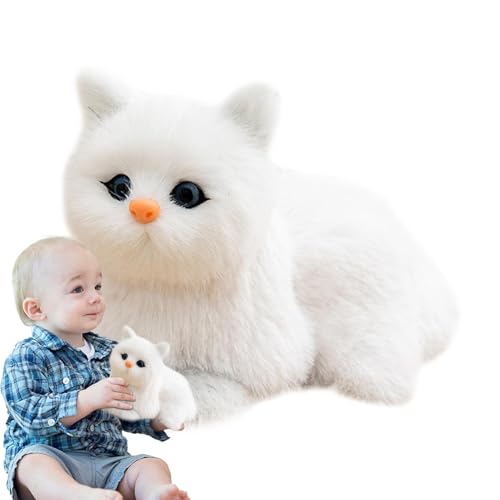 Miniatur-Katzen-Plüschtier | 7,09 Zoll süße Katze | Meow Sons Spielzeug | Dekorative Katze Figur für Zuhause und Auto | Tischständer und Foto-Requisiten von Miniatur-Katzen-Plüschtier | 7,09 Zoll süße Katze | Meow Sons Spielzeug | Dekorative Katze Figur für Zuhause und Auto | Tischständer und Foto-Requisiten von von Générique