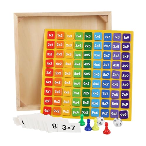 Multiplikations-Learning Board, 100-Grid Math Toy magnetischen Zahlen, Hands-on STEM Activity, Homeschool & Classroom Educational Tool for Kids Over 3, 8,98 Zoll Multiplikations-Learning Board, 100-Grid Math Toy magnetischen Zahlen, Hands-on STEM Activity, Homeschool & Classroom Educational Tool for Kids Over 3, 8,98 Zoll von Générique