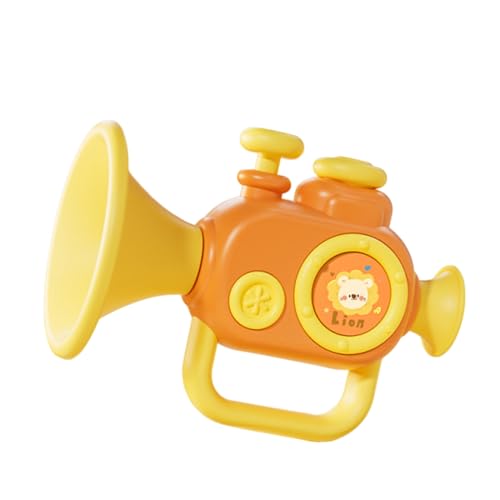 Musical Instruments, Toddler Trumpet Toy, 4,53 x 3,35 Zoll Kinder Musikinstrument, authentisches leichtes Lernspielzeug für Harmonika, Klassenzimmer und Lessons von Générique