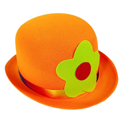 Narrenhut für Erwachsene – kleiner flacher Clownhut | Ergonomisches Zubehör für Party, Cosplay, Outdoor, Kostüm und Show Narrenhut für Erwachsene – kleiner flacher Clownhut | Ergonomisches Zubehör für Party, Cosplay, Outdoor, Kostüm und Show von Générique