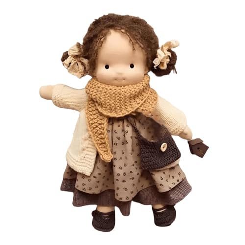 Niedliches Plüschtier - Süße Plüschtiere | Plüschtiere für Mädchen | Mädchen Rag Doll Plüschtier Handmade | Plüschpuppen Plüschpuppen Plüschtier | Handgemachtes Plüschtier av von Générique
