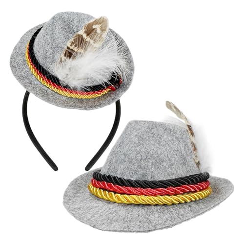 Oktoberfest-Stirnband für Damen | Kopfzubehör für Bierfest – Dekoration Filz für Frauen Partys Halloween und thematische Veranstaltungen Oktoberfest-Stirnband für Damen | Kopfzubehör für Bierfest – Dekoration Filz für Frauen Partys Halloween und thematische Veranstaltungen von Générique