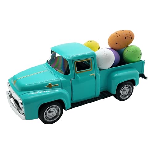 -Lkw-Dekoration – Dekoration des Osterhofs | Lernmodell mit Eiern | Happy Spring Small Truck Decorations, Paster Farmhouse Metal Model für die Dekoration -Lkw-Dekoration – Dekoration des Osterhofs | Lernmodell mit Eiern | Happy Spring Small Truck Decorations, Paster Farmhouse Metal Model für die Dekoration von Générique