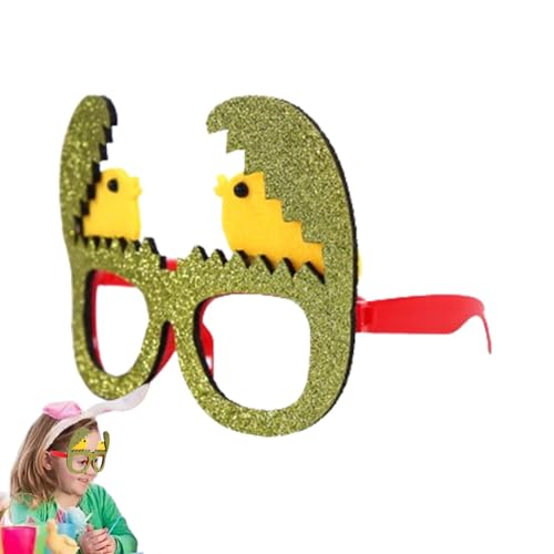 【Osterparty-Brillenrahmen,Handwerkliche -Sonnenbrille - Kükeneier Hasenohren Partybevorzugungen | Niedliche Osterzubehör, Osterbrille für die Familie 【Osterparty-Brillenrahmen,Handwerkliche -Sonnenbrille - Kükeneier Hasenohren Partybevorzugungen | Niedliche Osterzubehör, Osterbrille für die Familie von Générique
