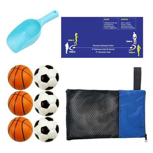 Outdoor Activities Beach Game, 25 x 16 x 9 Zoll America Toss Ball Game Kids, Jugendliche, Erwachsene, Multiplayer Hand-Eye Koordination Spaß für Pool, Backyard, Camping, Park, Party Outdoor Activities Beach Game, 25 x 16 x 9 Zoll America Toss Ball Game Kids, Jugendliche, Erwachsene, Multiplayer Hand-Eye Koordination Spaß für Pool, Backyard, Camping, Park, Party von Générique