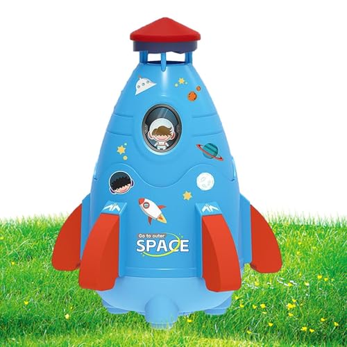 Outdoor Rakete Sprinkler, Raketenregner für Spielen, Cartoon-Karton für Play Space Rocket Toy | Rasen- -Sprinkler für den Garten des Pools Outdoor Rakete Sprinkler, Raketenregner für Spielen, Cartoon-Karton für Play Space Rocket Toy | Rasen- -Sprinkler für den Garten des Pools von Générique