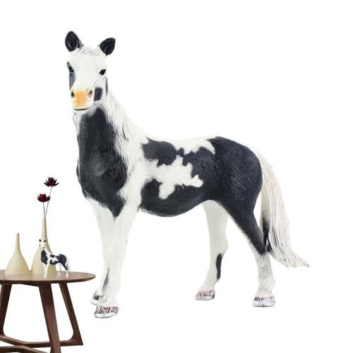 Pferdefigur, Pferdemodell, kreatives Ornament mit Pferdemodell | Simulationspferdfiguren, Lernspielzeug für Kleinkinder, Dekoration von handbemalten Pferdefiguren von Générique