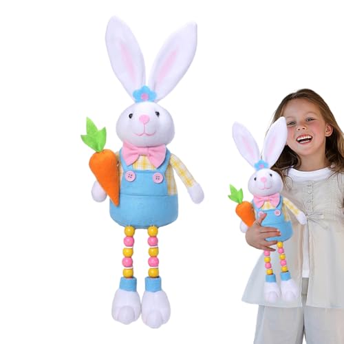 Plüschhase, Plüschhase – Osterhasenpuppe, hält ein Ei, eine Karotte, | Schaffen Sie eine Osteratmosphäre aus weichem und waschbarem Plüsch – Neugeborene, Kleinkinder Plüschhase, Plüschhase – Osterhasenpuppe, hält ein Ei, eine Karotte, | Schaffen Sie eine Osteratmosphäre aus weichem und waschbarem Plüsch – Neugeborene, Kleinkinder von Générique