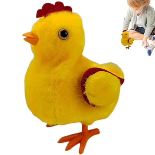 Plüschhuhn, Plüschtier mit Huhn | Niedliche elektrische Plüschhühner mit Sound – Kükenspielzeug, Animationsspiel, Spaziergang für Kleinkinder, und Mädchen, Jahrgang Klassenzimmer Plüschhuhn, Plüschtier mit Huhn | Niedliche elektrische Plüschhühner mit Sound – Kükenspielzeug, Animationsspiel, Spaziergang für Kleinkinder, und Mädchen, Jahrgang Klassenzimmer von Générique