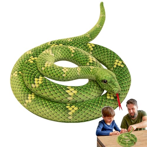 Plüschschlange Plüschschlange Plüschschlange Plüschtier 75 Zoll lang große realistische Plüschtiere Anaconda Schlangen Puppen Scherzzubehör für Geburtstag Plüschschlange Plüschschlange Plüschschlange Plüschtier 75 Zoll lang große realistische Plüschtiere Anaconda Schlangen Puppen Scherzzubehör für Geburtstag von Générique
