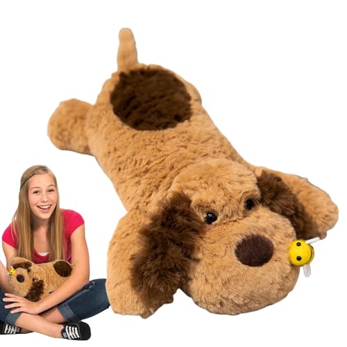 Plüschspielzeug für Hunde, Plüschtier für Hunde, Cartoon-Welpen, kleines Kuschelkissen für Zuhause, zum Kuscheln, beruhigendes Spielzeug für Wohnzimmer und die von Générique