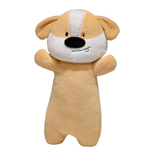 Plüschtier, Hund, Cartoon, langes Kissen, 110 cm, weicher und realistischer Hund, hellbraun, ein tolles Geschenk für Freunde, Kinder, Freundinnen für Geburtstage oder andere Feste Plüschtier, Hund, Cartoon, langes Kissen, 110 cm, weicher und realistischer Hund, hellbraun, ein tolles Geschenk für Freunde, Kinder, Freundinnen für Geburtstage oder andere Feste von Générique