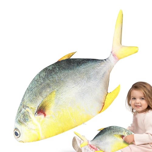 Plüschtier Fisch – Kuscheliges Spielzeug Fisch für Kinder | Plüschtiere Simulationsfisch, Spielzeug aus weichem Fisch, 23,6 Zoll, Plüschkissen für Kinder Plüschtier Fisch – Kuscheliges Spielzeug Fisch für Kinder | Plüschtiere Simulationsfisch, Spielzeug aus weichem Fisch, 23,6 Zoll, Plüschkissen für Kinder von Générique