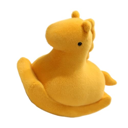 Plüschtier aus Plüsch – Schaukelpferdpuppe 15,7 Zoll (39,7 cm) weich | Schöner Schlaf und dekoratives Plüschtier für Bett, Sofa, Wohnzimmer, Kinderzimmer, Schlafzimmer, Auto, Kuschelspielzeug für die von Générique
