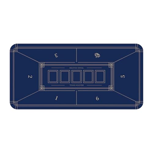 Poker-Gummimatte, Pokerplatte | Kartenspiel-Tischmatte – professionelle Poker-Tischmatte, faltbar, glatt, rutschfest, tragbar, wasserdicht, für Spiele überall Poker-Gummimatte, Pokerplatte | Kartenspiel-Tischmatte – professionelle Poker-Tischmatte, faltbar, glatt, rutschfest, tragbar, wasserdicht, für Spiele überall von Générique
