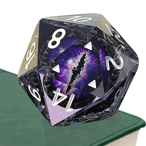 Polyedrisches Würfel-Set – Augapfel Harzdice, Käsemodell | Buntes doppelseitiges RPG-Pack für Abenteuer auf dem Tisch, Fantasy-Campions, Familienspiel Polyedrisches Würfel-Set – Augapfel Harzdice, Käsemodell | Buntes doppelseitiges RPG-Pack für Abenteuer auf dem Tisch, Fantasy-Campions, Familienspiel von Générique