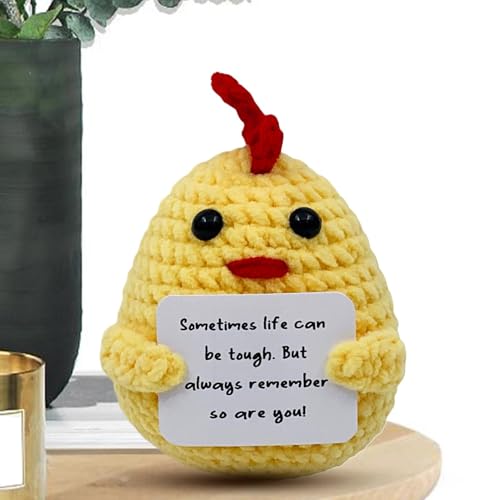 Positive Häkelnadel, Emotionale Unterstützung Küken – Tierspielzeug Wohnkultur positiv | Lustige und niedliche Ermutigung, 8,5 cm/3,3 Zoll, Cartoon, erhellen Sie den Crotchet mit c Positive Häkelnadel, Emotionale Unterstützung Küken – Tierspielzeug Wohnkultur positiv | Lustige und niedliche Ermutigung, 8,5 cm/3,3 Zoll, Cartoon, erhellen Sie den Crotchet mit c von Générique