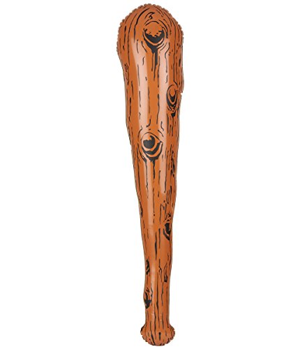 Widmann 2389M - Aufblasbare Keule, 90 cm, Waffe, Höhlenmensch, Steinzeit, Mottoparty, Karneval von WIDMANN MILANO PARTY FASHION