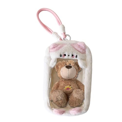 Präsentationsbox für Puppen | Ausstellungsbox für Figuren | Staubdichte Aufbewahrungstasche für die Sammlung von Rucksack Geld Telefon Spielzeug Baby Reise Geburtstag Präsentationsbox für Puppen | Ausstellungsbox für Figuren | Staubdichte Aufbewahrungstasche für die Sammlung von Rucksack Geld Telefon Spielzeug Baby Reise Geburtstag von Générique