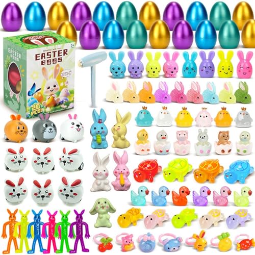 Prefilled Easter Eggs, Funny Egg Smashing Toys, Überraschung Toy Filled Eggs, aufregende Klassenzimmerpreise, interaktive Feiertage, für Mädchen, , Osterfeiern und Partybevorzugungen Prefilled Easter Eggs, Funny Egg Smashing Toys, Überraschung Toy Filled Eggs, aufregende Klassenzimmerpreise, interaktive Feiertage, für Mädchen, , Osterfeiern und Partybevorzugungen von Générique