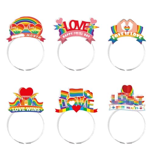 Pride Helm, Haarschmuck Regenbogen | Liebe gewinnt das Stirnband – Liebe gewinnt Thema LGBT Stirnband Gay Pride Party Haarbänder Party Pride Helm, Haarschmuck Regenbogen | Liebe gewinnt das Stirnband – Liebe gewinnt Thema LGBT Stirnband Gay Pride Party Haarbänder Party von Générique