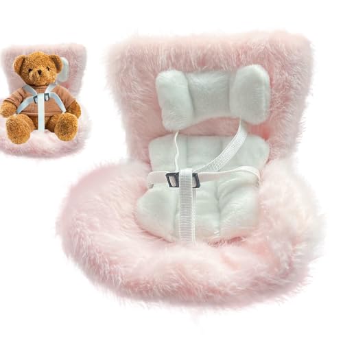 Puppenautositz, weicher Sitz, 17 cm, mit Lüftungsclip, niedliches Zubehör für Spielzeug, Schreibtischdekoration, ideal für Mädchen und Sammler Puppenautositz, weicher Sitz, 17 cm, mit Lüftungsclip, niedliches Zubehör für Spielzeug, Schreibtischdekoration, ideal für Mädchen und Sammler von Générique