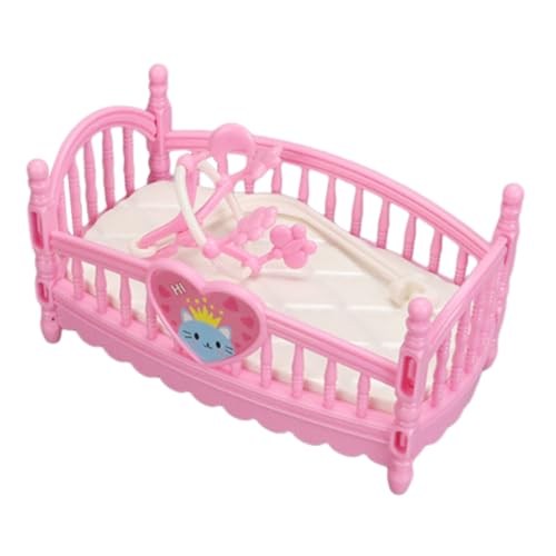 Puppenbett, Puppenhaus, Dekoration, Cartoon-Simulationsspielzeug, Miniatur-Zubehör für Kinder, Mädchen, Geburtstag, 4,92 x 2,87 x 4,33 Zoll, 1 Stück ABS-Material Puppenbett, Puppenhaus, Dekoration, Cartoon-Simulationsspielzeug, Miniatur-Zubehör für Kinder, Mädchen, Geburtstag, 4,92 x 2,87 x 4,33 Zoll, 1 Stück ABS-Material von Générique