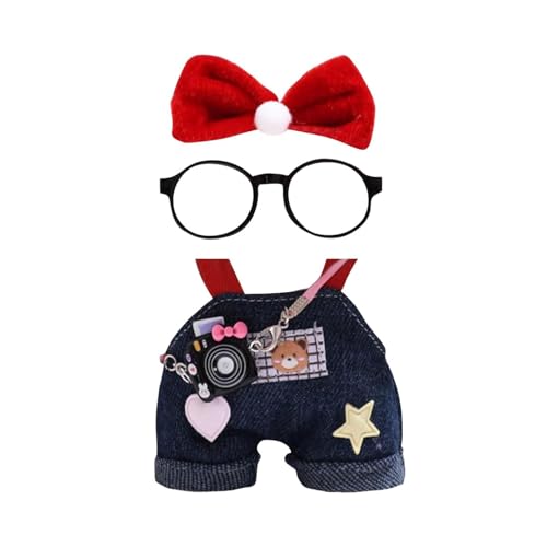 Puppenkleidung, schönes Outfit aus Baumwolle, kompatibel, 17 cm, Kleidung für Puppen, Zubehör, einzigartiges Kleid, keine Puppe im Paket (I) von Générique