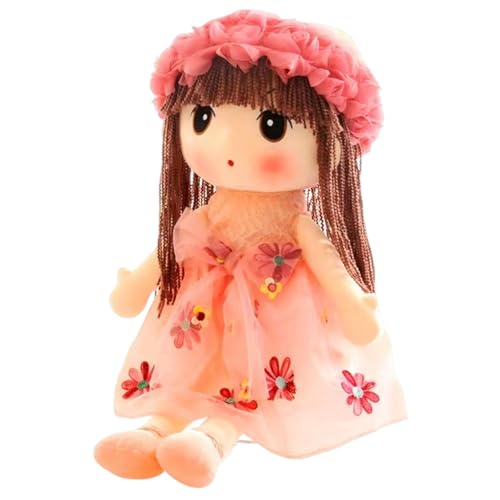 Puppenmädchen aus Plüsch | Sweetheart Rag Doll Cyzy Cuddle | Handtupfer Kuscheln weich Handpuppe mit Hutrock mit Kleidung für Babys ideal für Puppenmädchen aus Plüsch | Sweetheart Rag Doll Cyzy Cuddle | Handtupfer Kuscheln weich Handpuppe mit Hutrock mit Kleidung für Babys ideal für von Générique