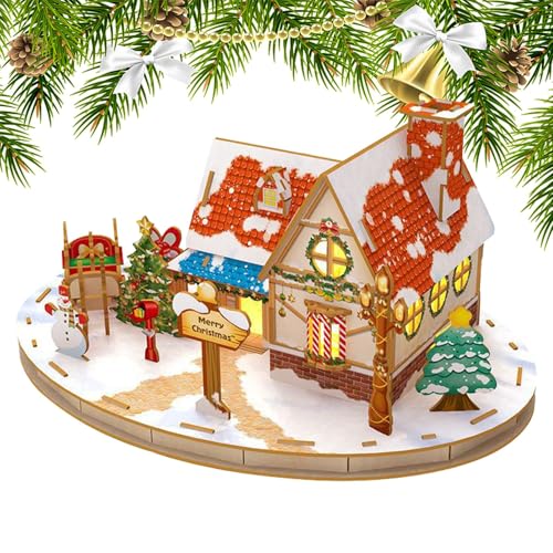 Puzzle Haus – Puzzlekabine, Holzpuzzle-Bastelset | Bastelspielzeugsets für kleine Häuser, Bausätze für Montagemodelle, Dekorationen D Puzzle Haus – Puzzlekabine, Holzpuzzle-Bastelset | Bastelspielzeugsets für kleine Häuser, Bausätze für Montagemodelle, Dekorationen D von Générique