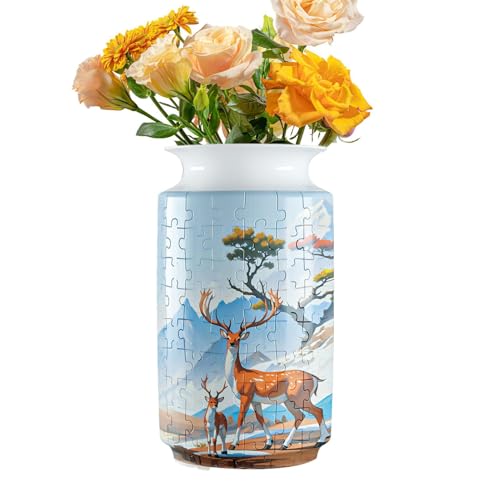 Puzzle-Vase für die Innendekoration – Kreatives 3D Brain Teaser Vase Puzzle | Kunsthandwerk Puz-Vase für Kinder, dekoratives Puzzleteil, Neuheit für Kinder Künstler Puzzle-Vase für die Innendekoration – Kreatives 3D Brain Teaser Vase Puzzle | Kunsthandwerk Puz-Vase für Kinder, dekoratives Puzzleteil, Neuheit für Kinder Künstler von Générique