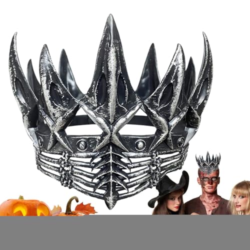 Rabenkrone, Rabenkrone für Frauen | Erwachsener Cosplay Krone Kostüm Kostüm Zubehör für Geburtstag Halloween Ball Cosplay Party Bühnenauftritt Rabenkrone, Rabenkrone für Frauen | Erwachsener Cosplay Krone Kostüm Kostüm Zubehör für Geburtstag Halloween Ball Cosplay Party Bühnenauftritt von Générique