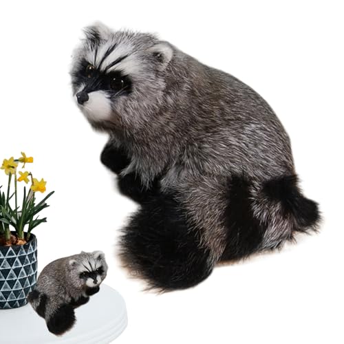Raccoon Model Figur - Simuliertes Ornament und Figur für Partybedarf, Lernspielzeug | Realistisches Kunsthandwerk aus der -Sammlung für die Wissenschaftssammlung, Würfel Raccoon Model Figur - Simuliertes Ornament und Figur für Partybedarf, Lernspielzeug | Realistisches Kunsthandwerk aus der -Sammlung für die Wissenschaftssammlung, Würfel von Générique