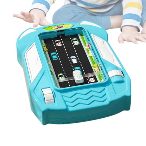 Racing Handheld Konsole für Kinder, tragbar, Handheld-Konsole, Driving Racing Game, Adventure Racing Game Konsole, Kinder Racing Game Puzzle, Interaktives Fahrsimulator für Kinder von Générique