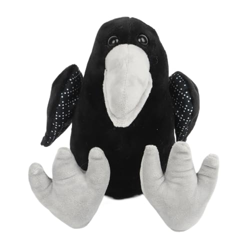 Raven Plüschtier – verbessert die Dekoration, bequem zu transportieren | mühelos das ästhetische Haus aufziehen, Plüschtiere aus Kuh sind eine perfekte Ergänzung für jeden Raum, tolles Geschenk Raven Plüschtier – verbessert die Dekoration, bequem zu transportieren | mühelos das ästhetische Haus aufziehen, Plüschtiere aus Kuh sind eine perfekte Ergänzung für jeden Raum, tolles Geschenk von Générique
